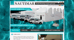 Desktop Screenshot of nautimar-yachtpainting.com